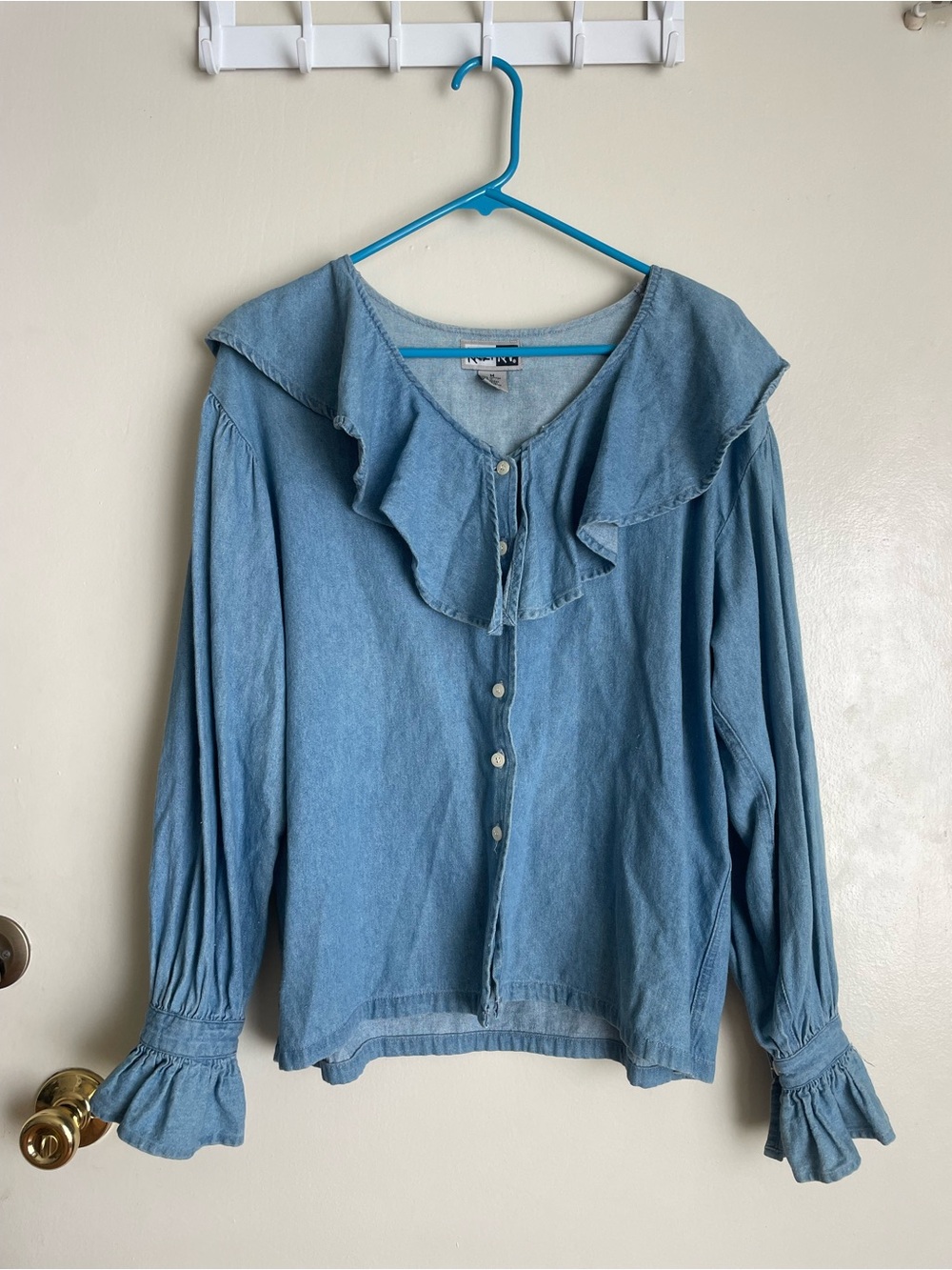 Krazy Kat Ruffle Long Sleeve